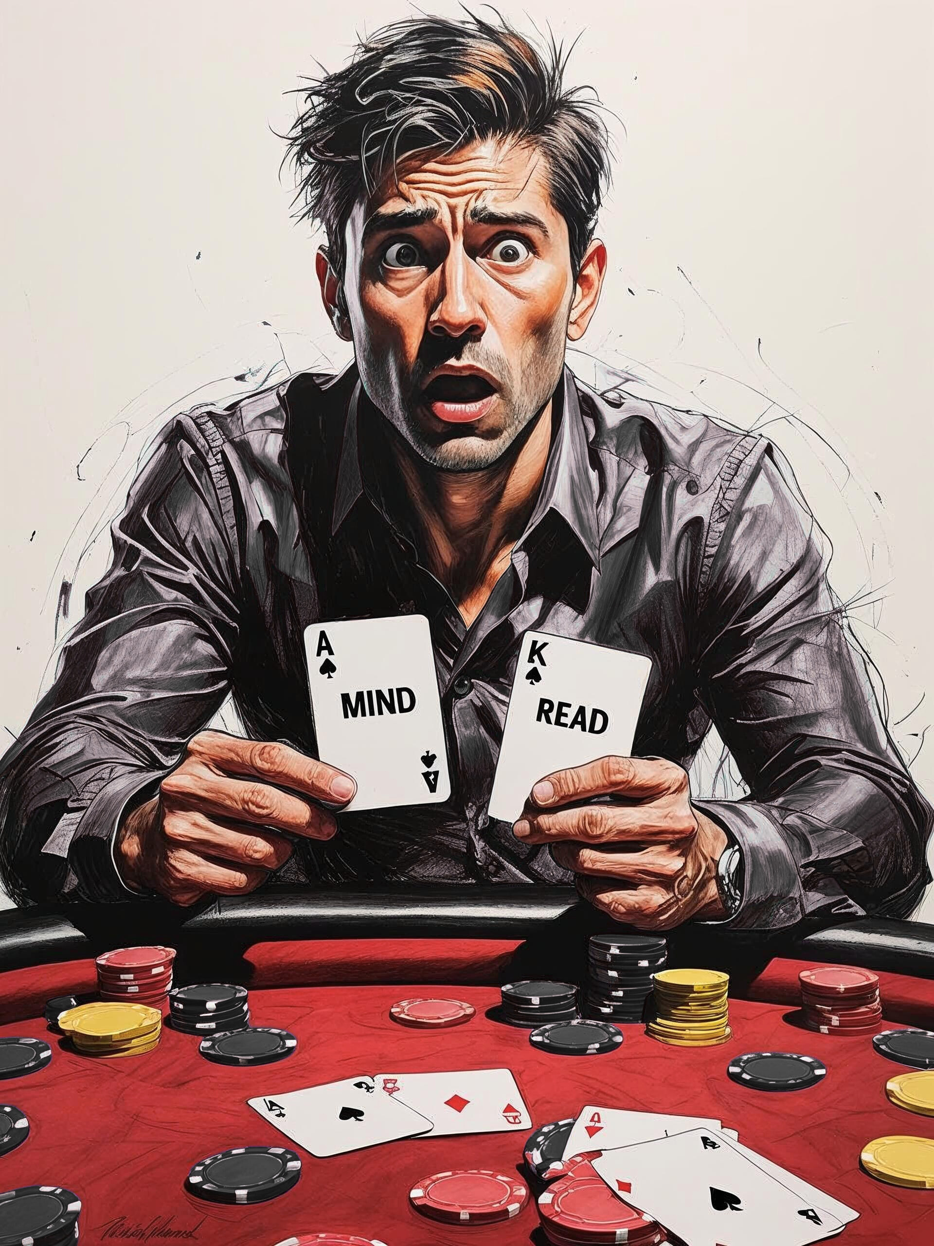 MindRead - Professional poker player reading opponents